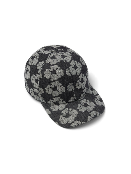 Jacquard Wreath Denim Cap Washed Black – DENIM TEARS