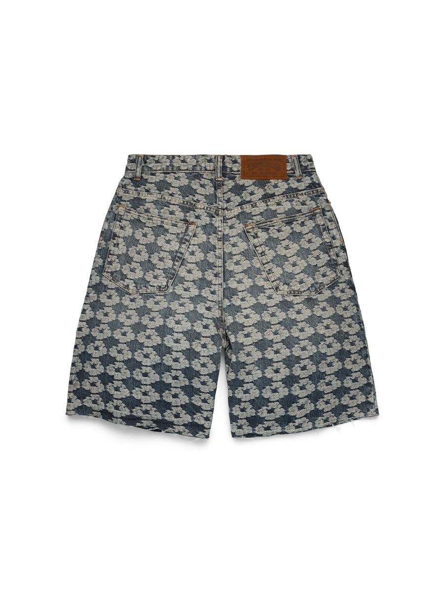 Jacquard Wreath Denim Short – DENIM TEARS