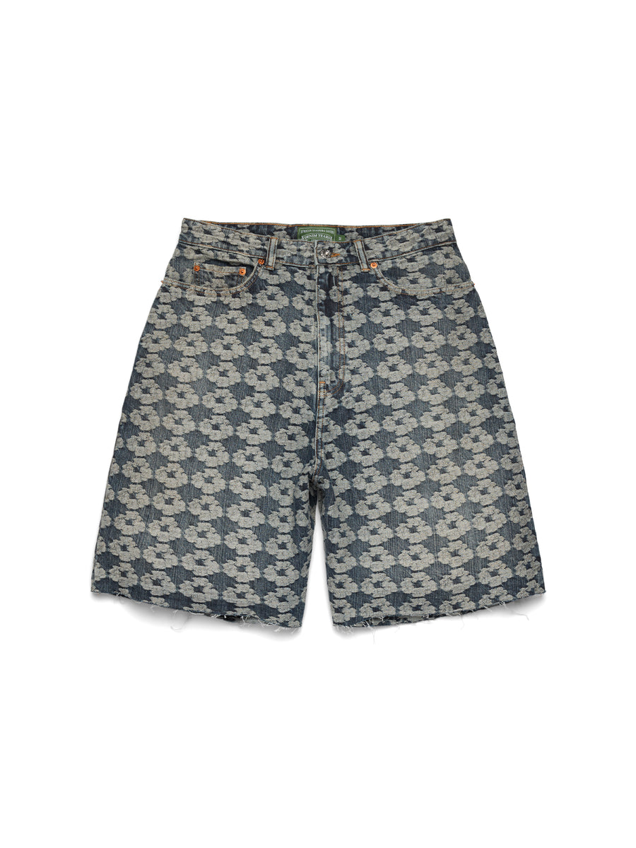 Jacquard Wreath Denim Short – DENIM TEARS
