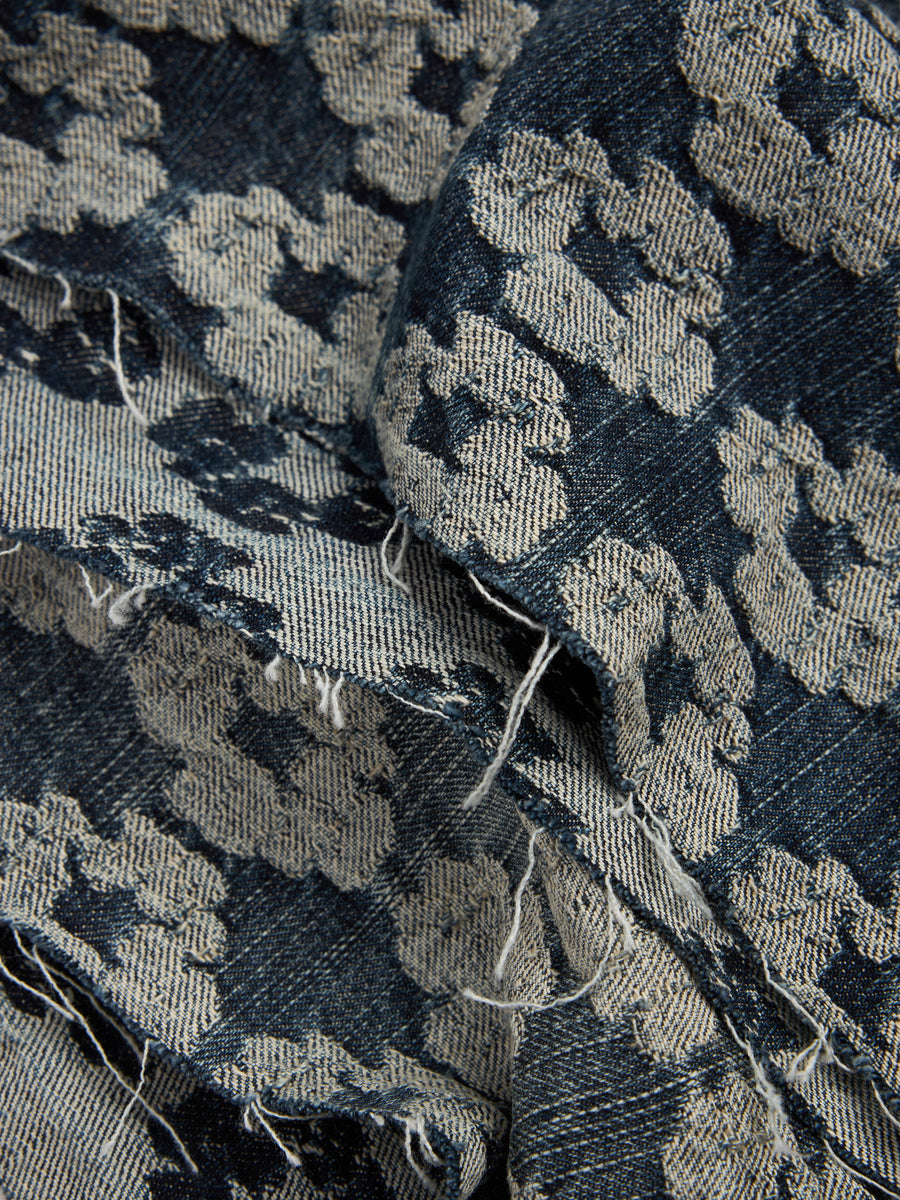 Jacquard Wreath Denim Short – DENIM TEARS