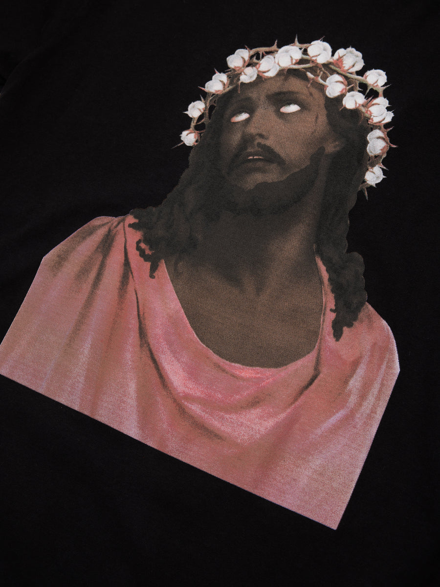 Jesus Tee Black – DENIM TEARS