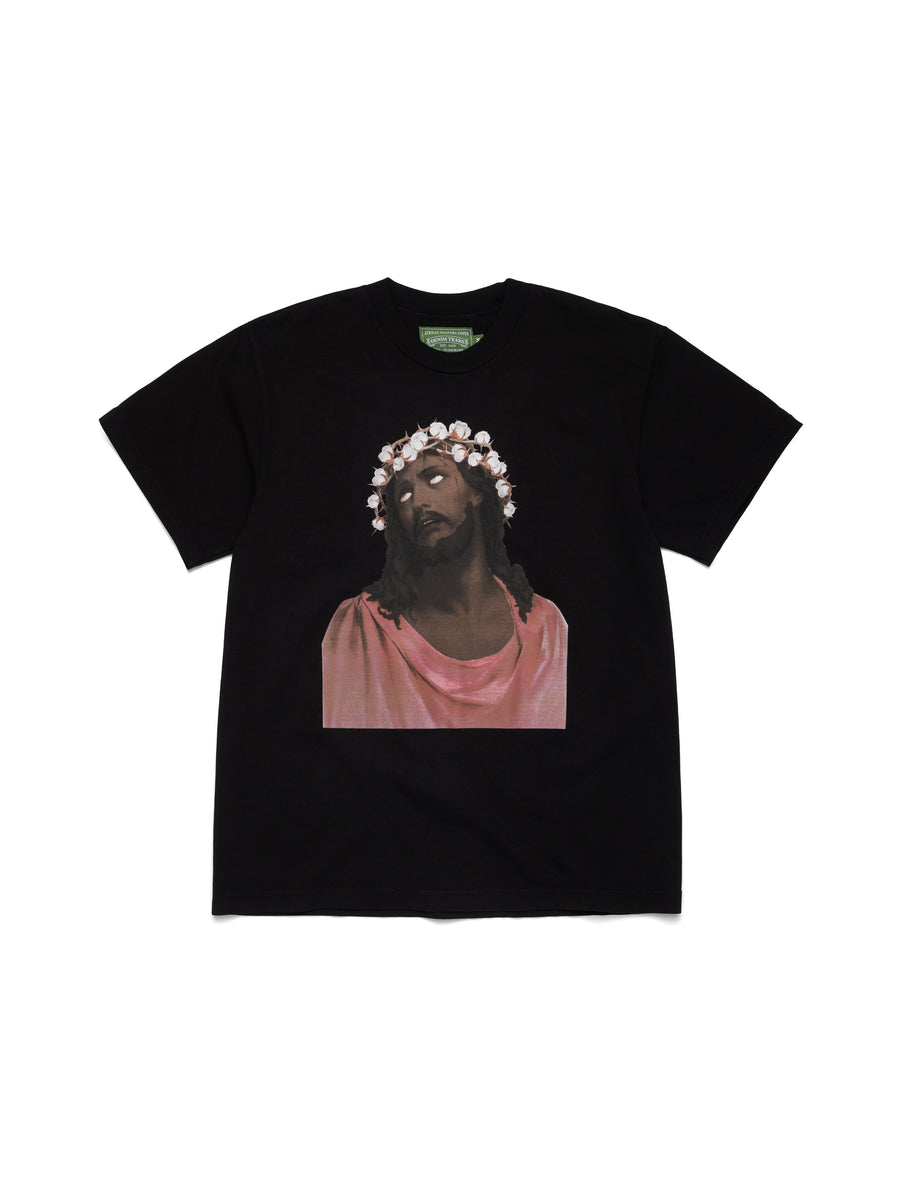 Jesus Tee Black – DENIM TEARS