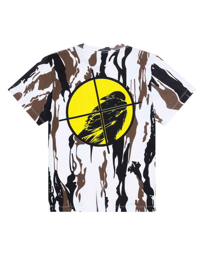 Jim Crow Hunt Tee White Camo