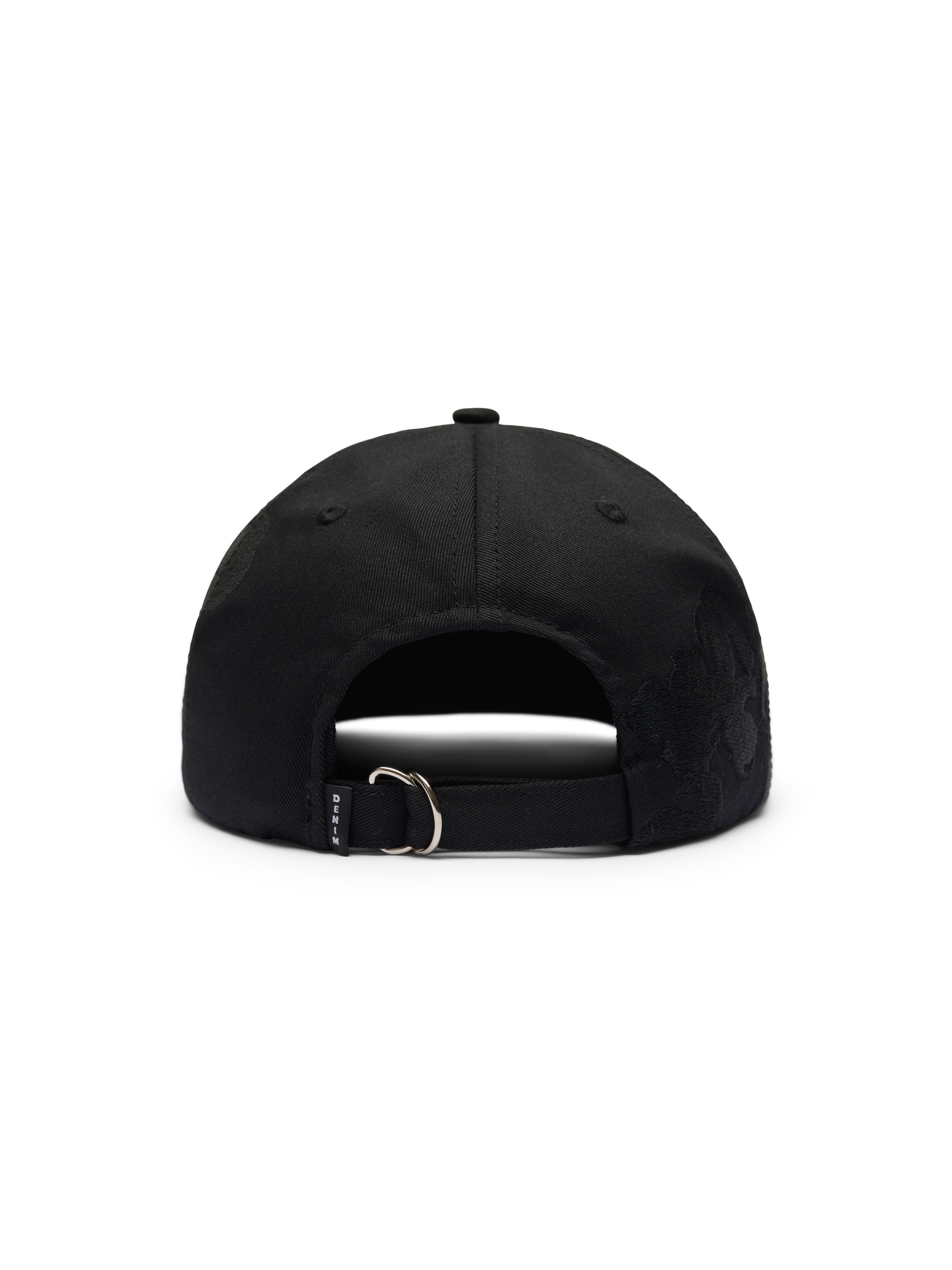 Jumbo Wreath Cap Black – DENIM TEARS