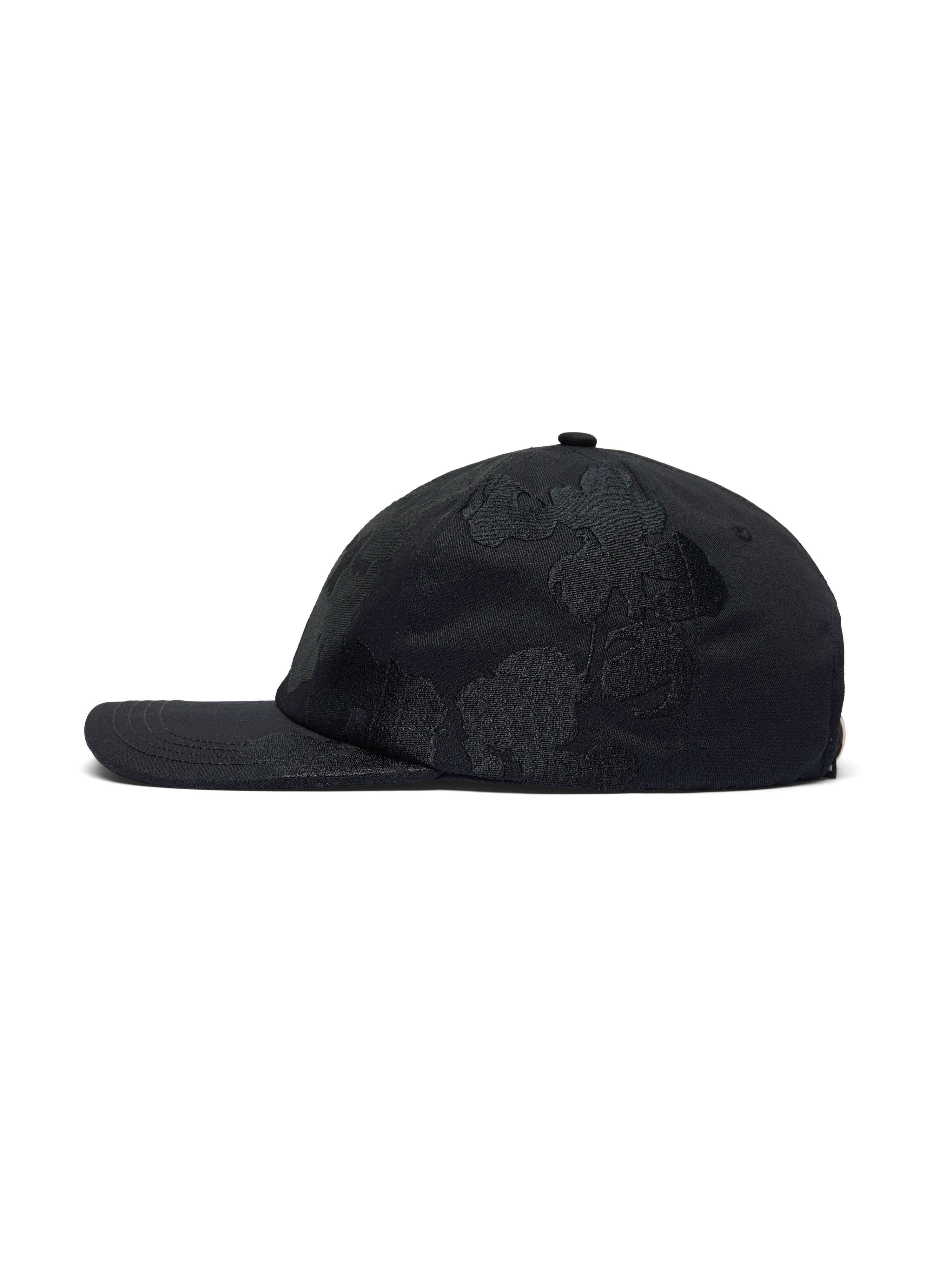 Jumbo Wreath Cap Black – DENIM TEARS