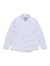 Peace Wreath Oxford Shirt Blue