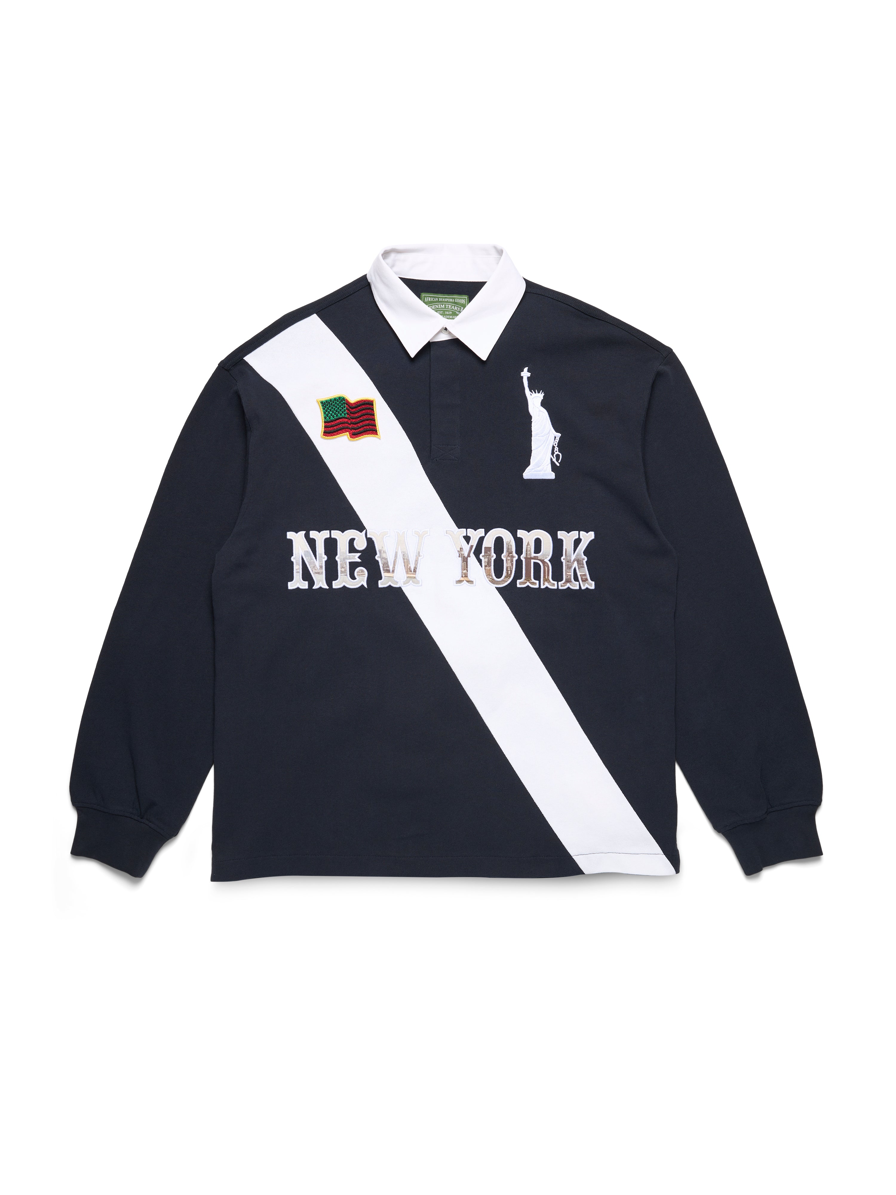 Denim Tears ラガーシャツ Libertas Rugby – DENIM TEARS