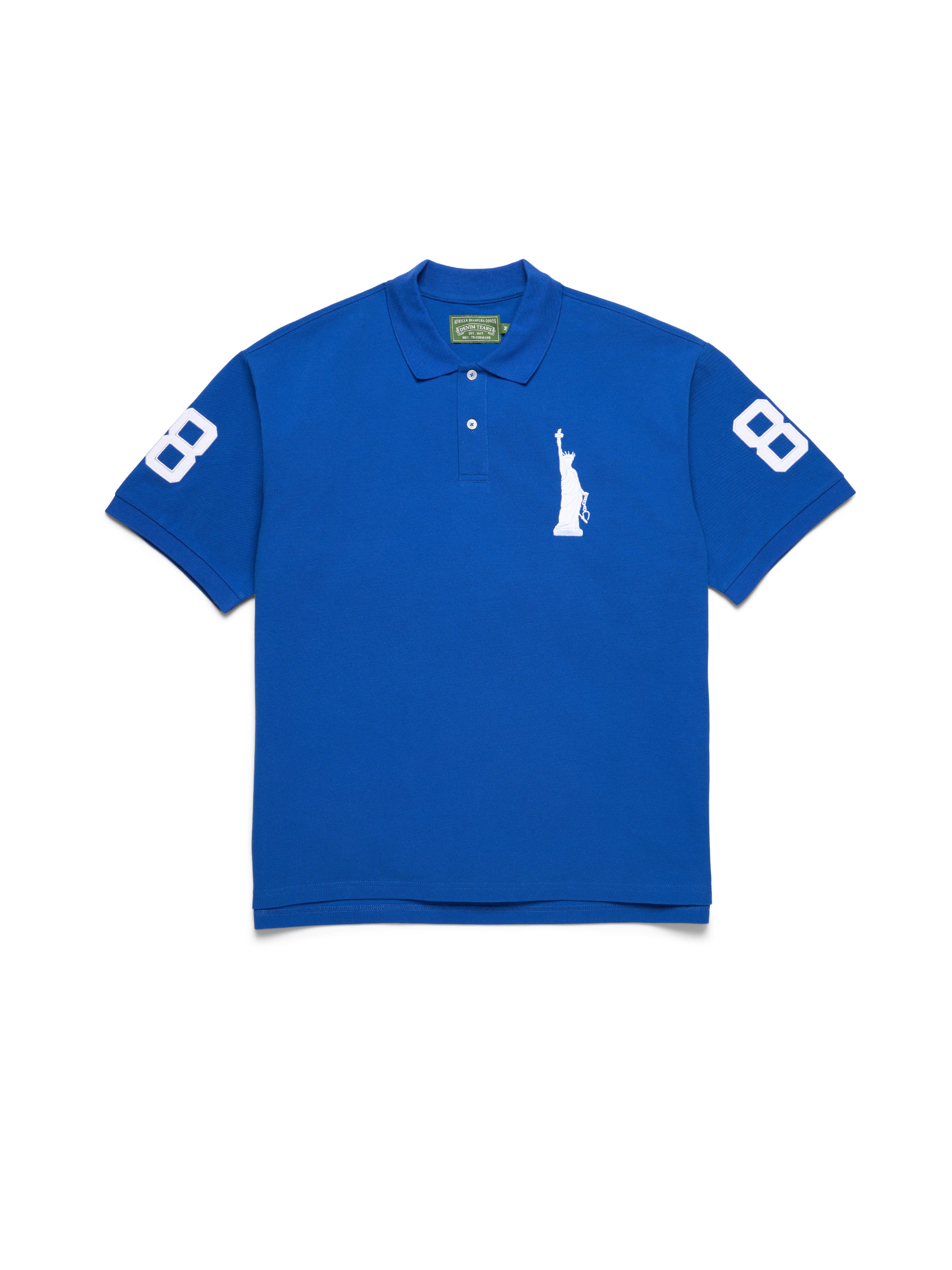 Libertas Polo – DENIM TEARS