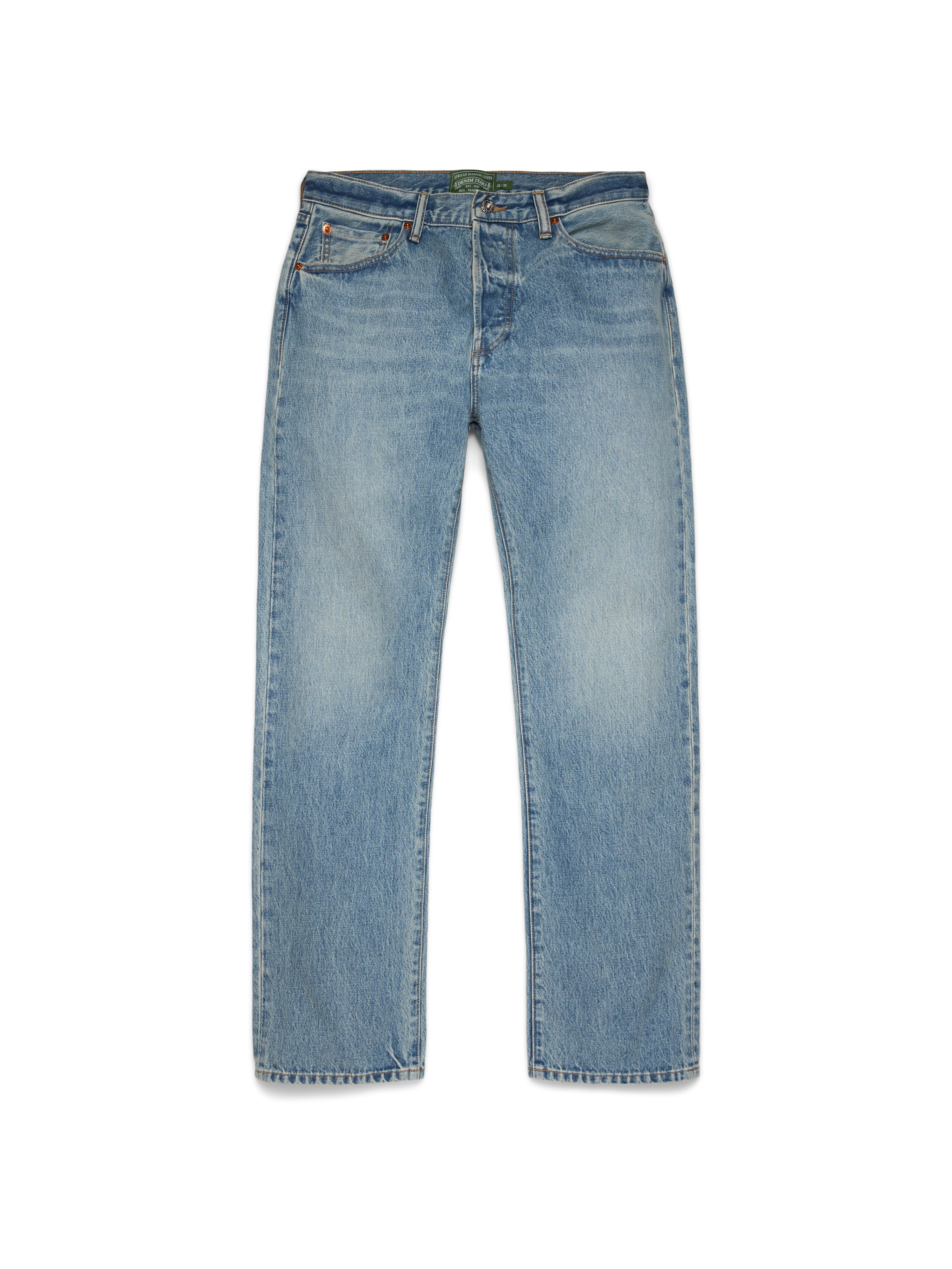 Straight Denim Pant Light Wash – DENIM TEARS