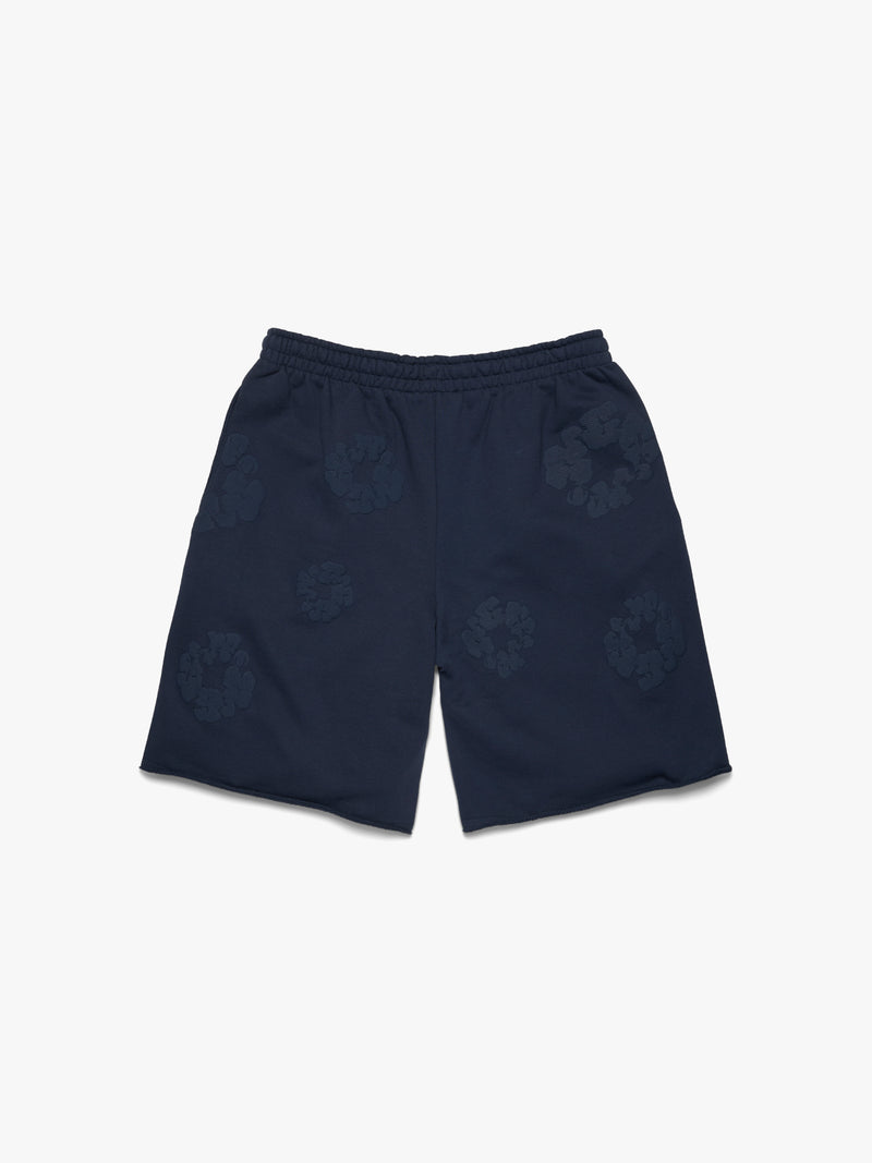 Mono Cotton Wreath Sweatshorts Navy