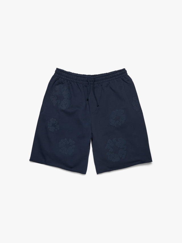 Mono Cotton Wreath Sweatshorts Navy