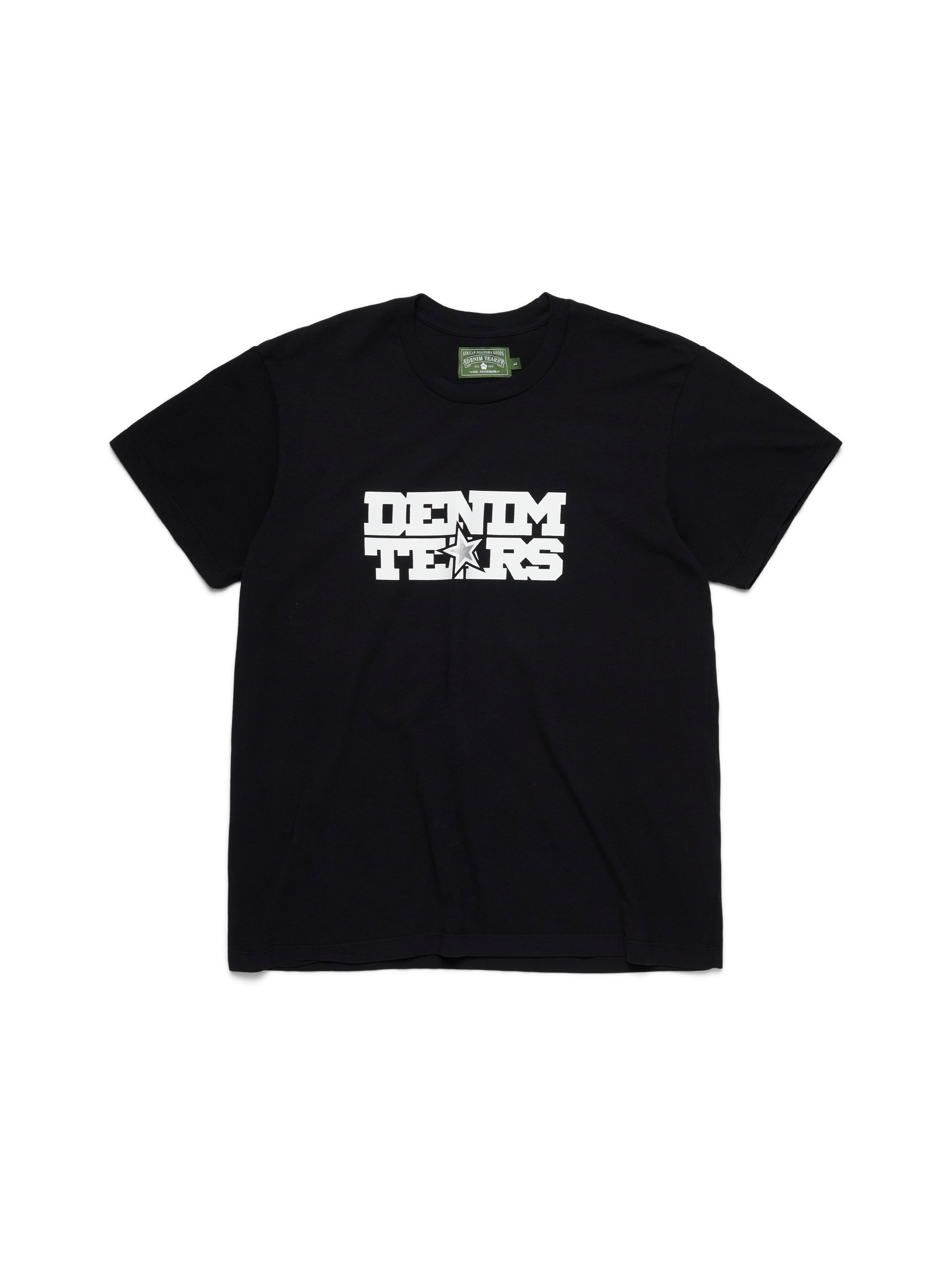 Most Dangerous Tee Black – DENIM TEARS
