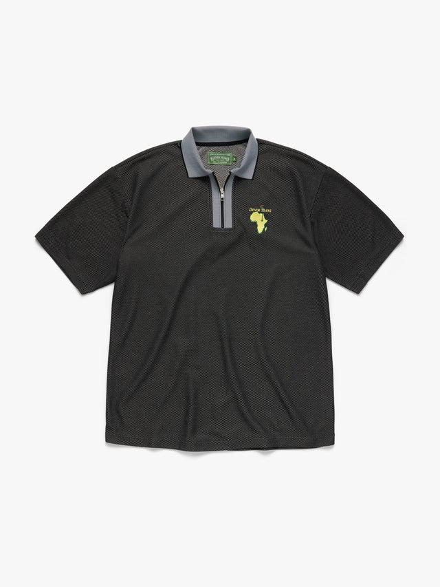 Masters Metallic Quarter-Zip Polo