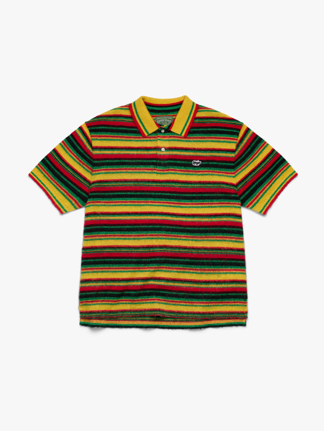 Panther Mohair Knit Polo