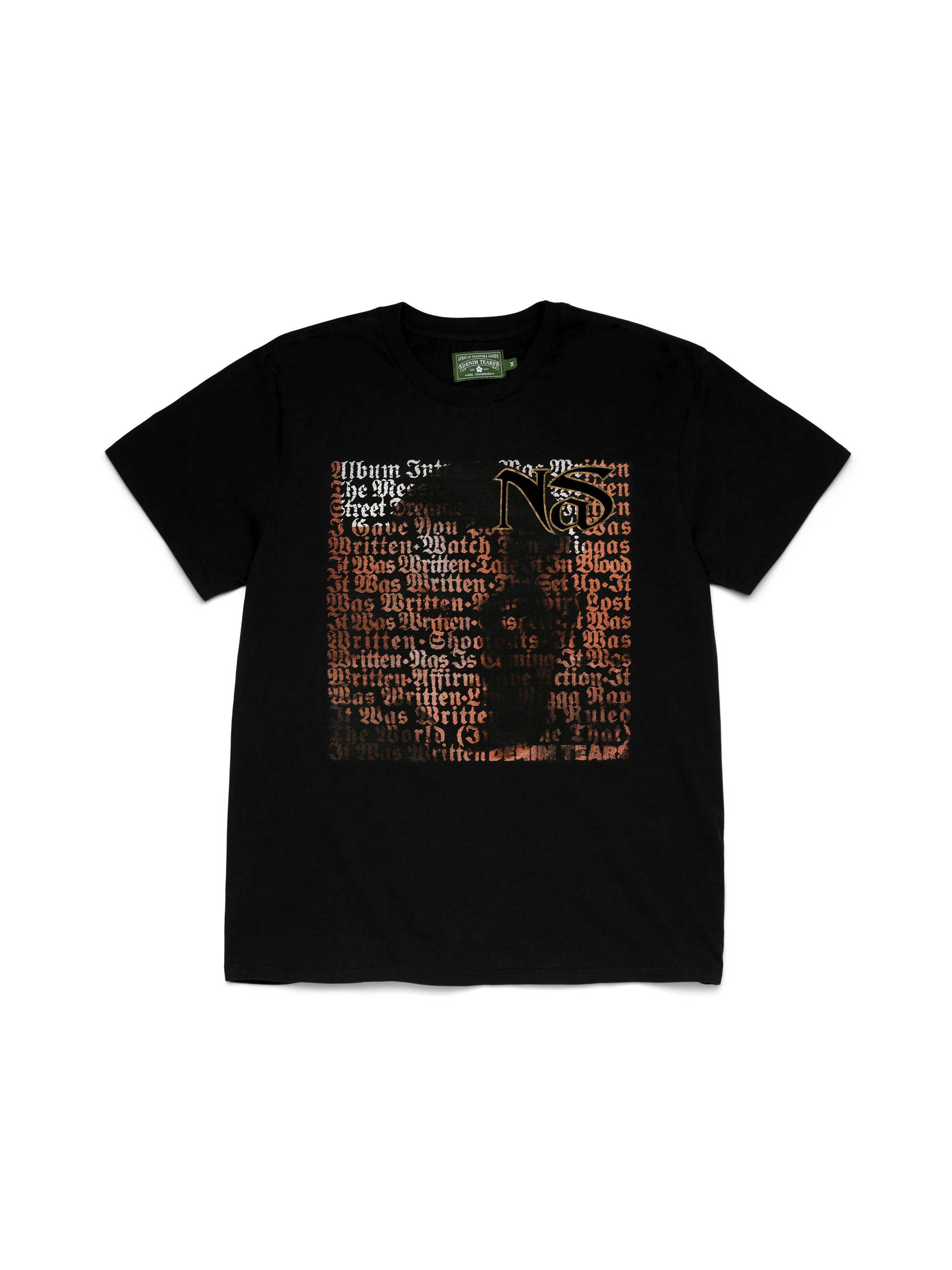 St. Mary Magdalene at the Foot of the Cross Tee Black – DENIM TEARS