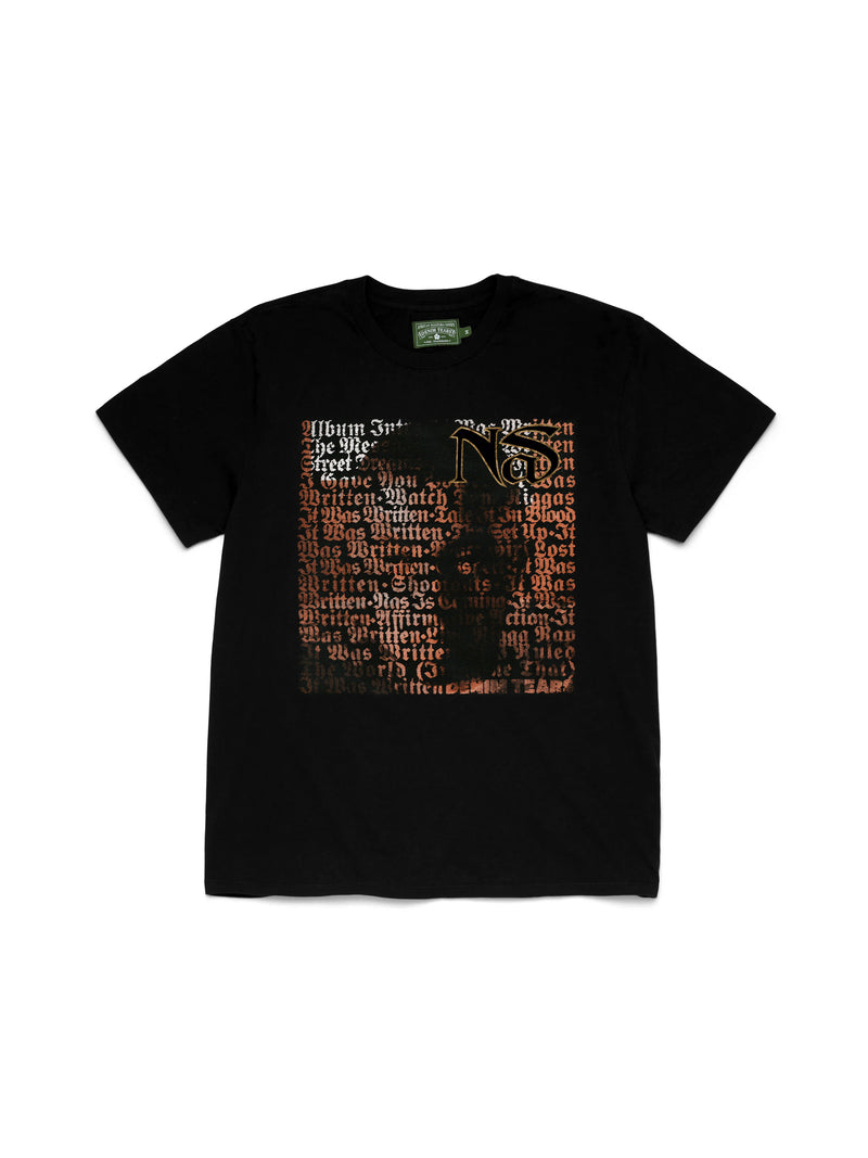 Nas x Denim Tears ‘It Was Written’ 30th Anniversary Tee