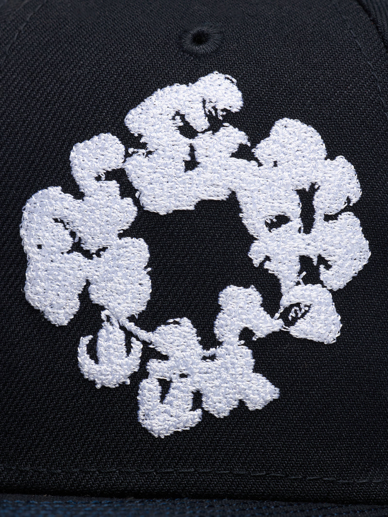 Cotton Wreath New Era 59FIFTY Fitted Cap Navy