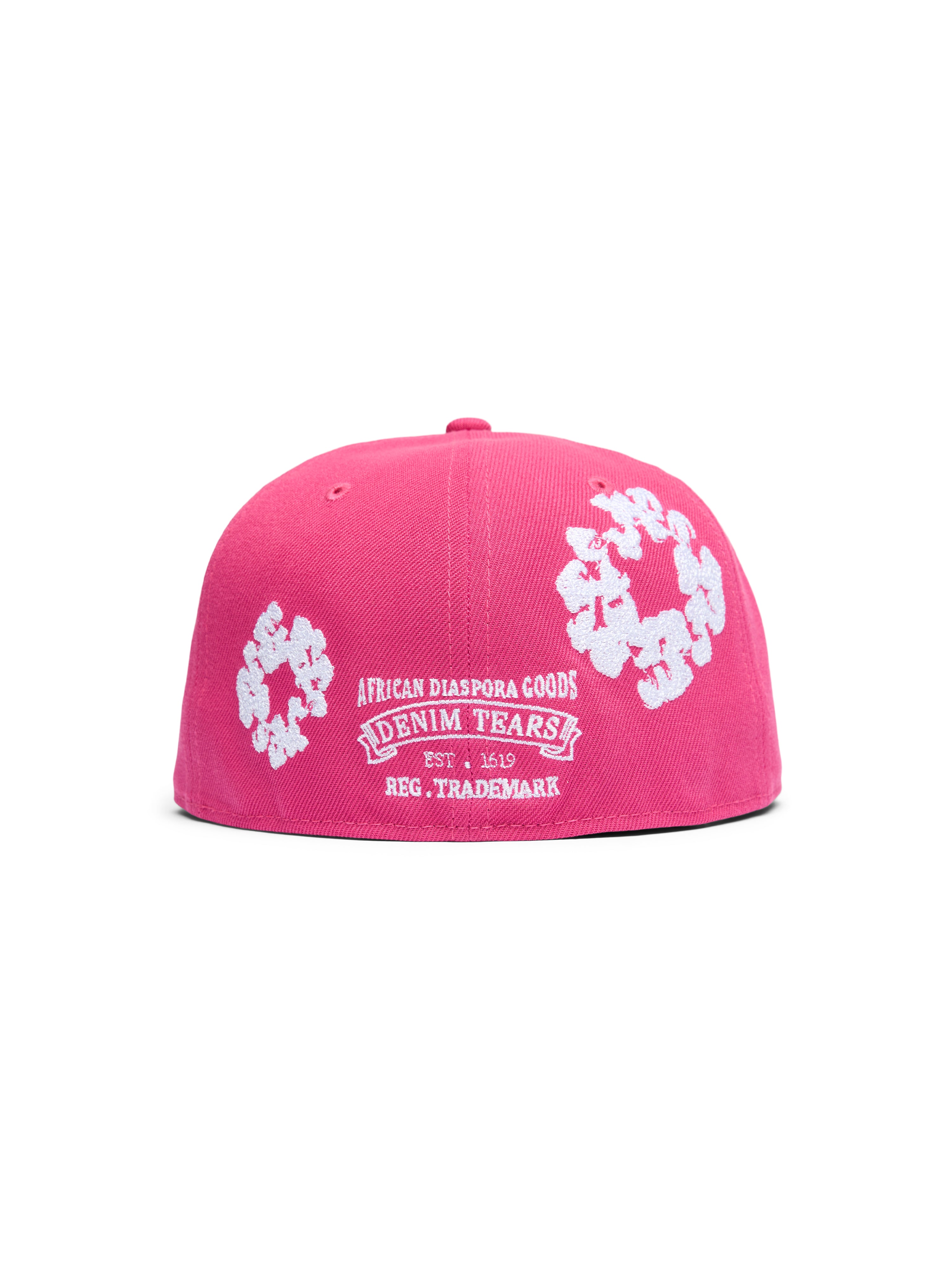 Cotton Wreath New Era 59FIFTY Fitted Cap Pink – DENIM TEARS