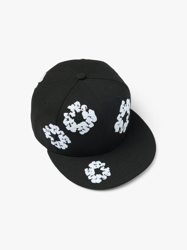 Cotton Wreath New Era 59FIFTY Fitted Cap Black
