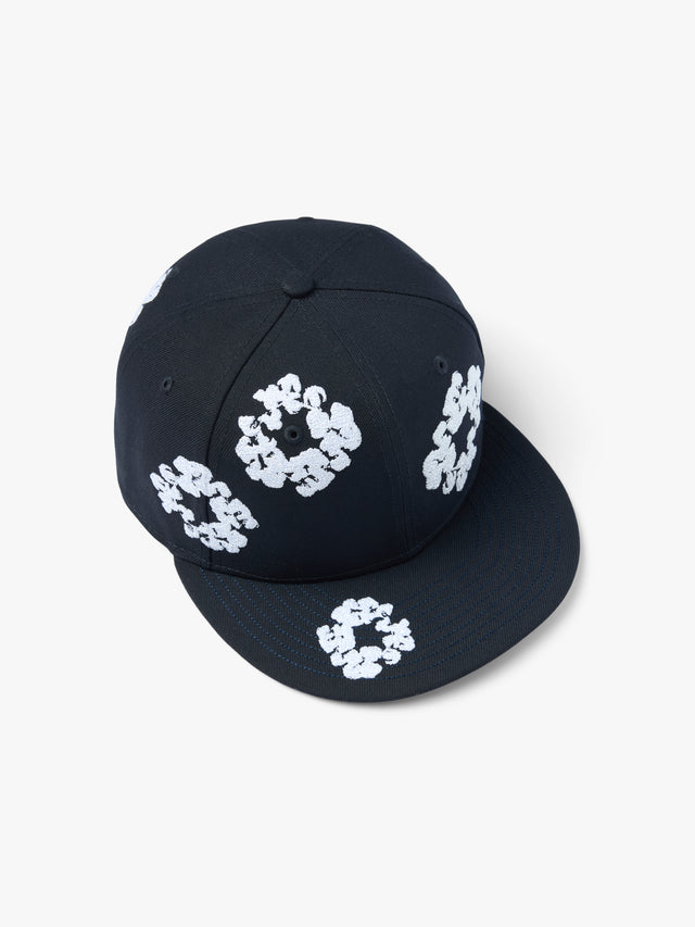 Cotton Wreath New Era 59FIFTY Fitted Cap Navy