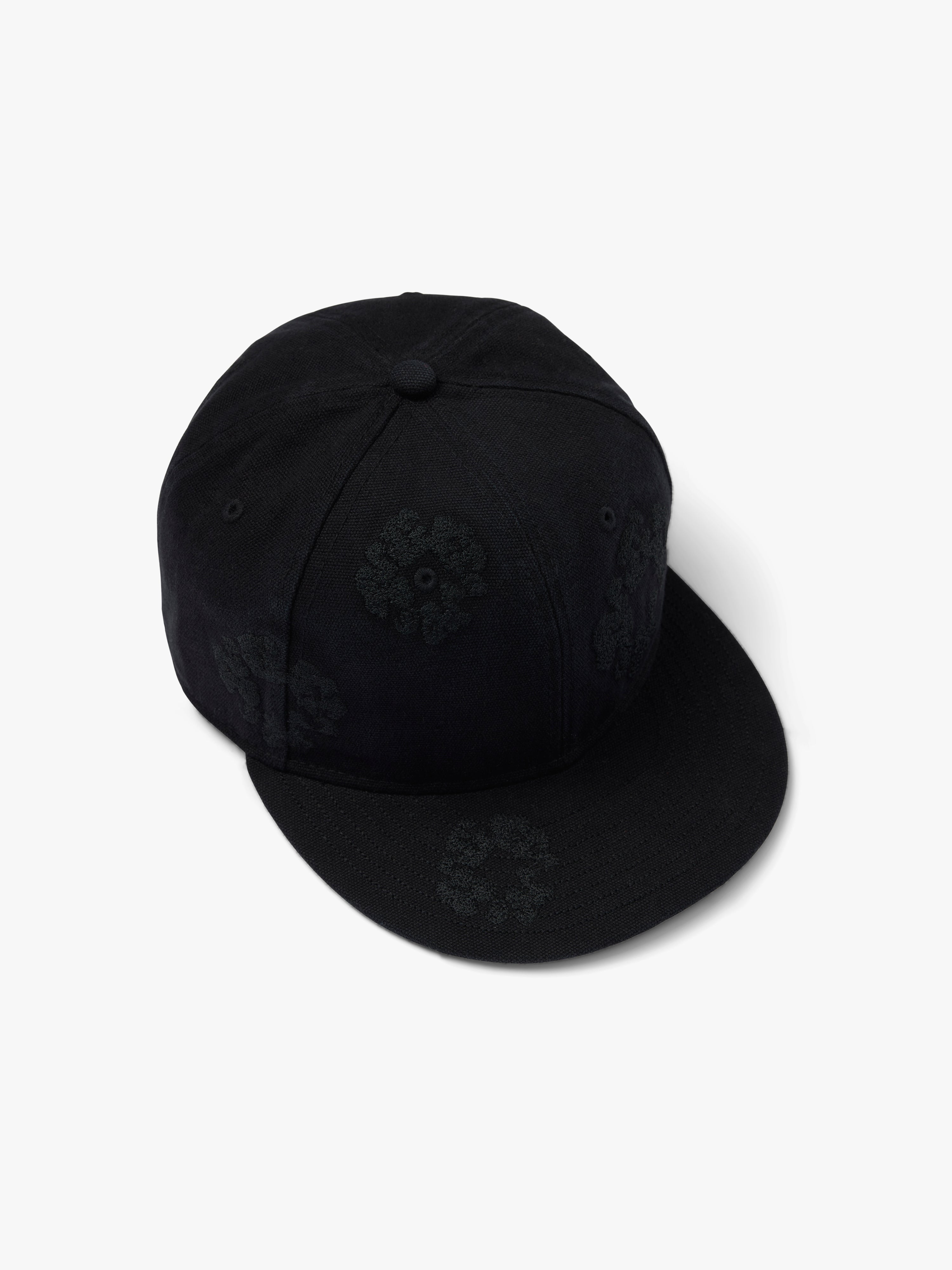 Cotton Wreath Raw Denim Cap Washed Indigo – DENIM TEARS