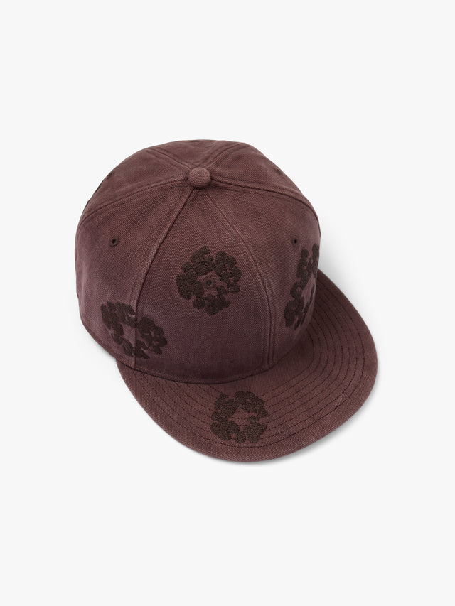 New Era Mono Wreath Canvas Fitted Brown