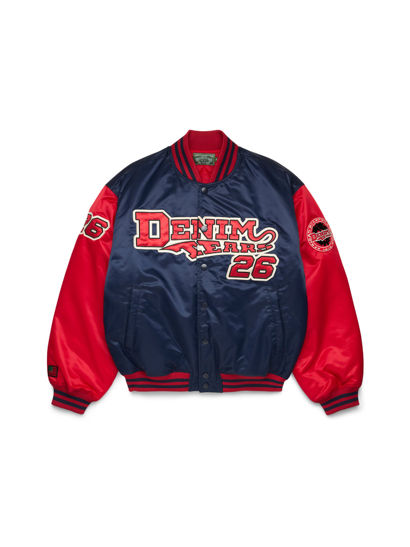 DT Baseball Varsity Jacket Navy
