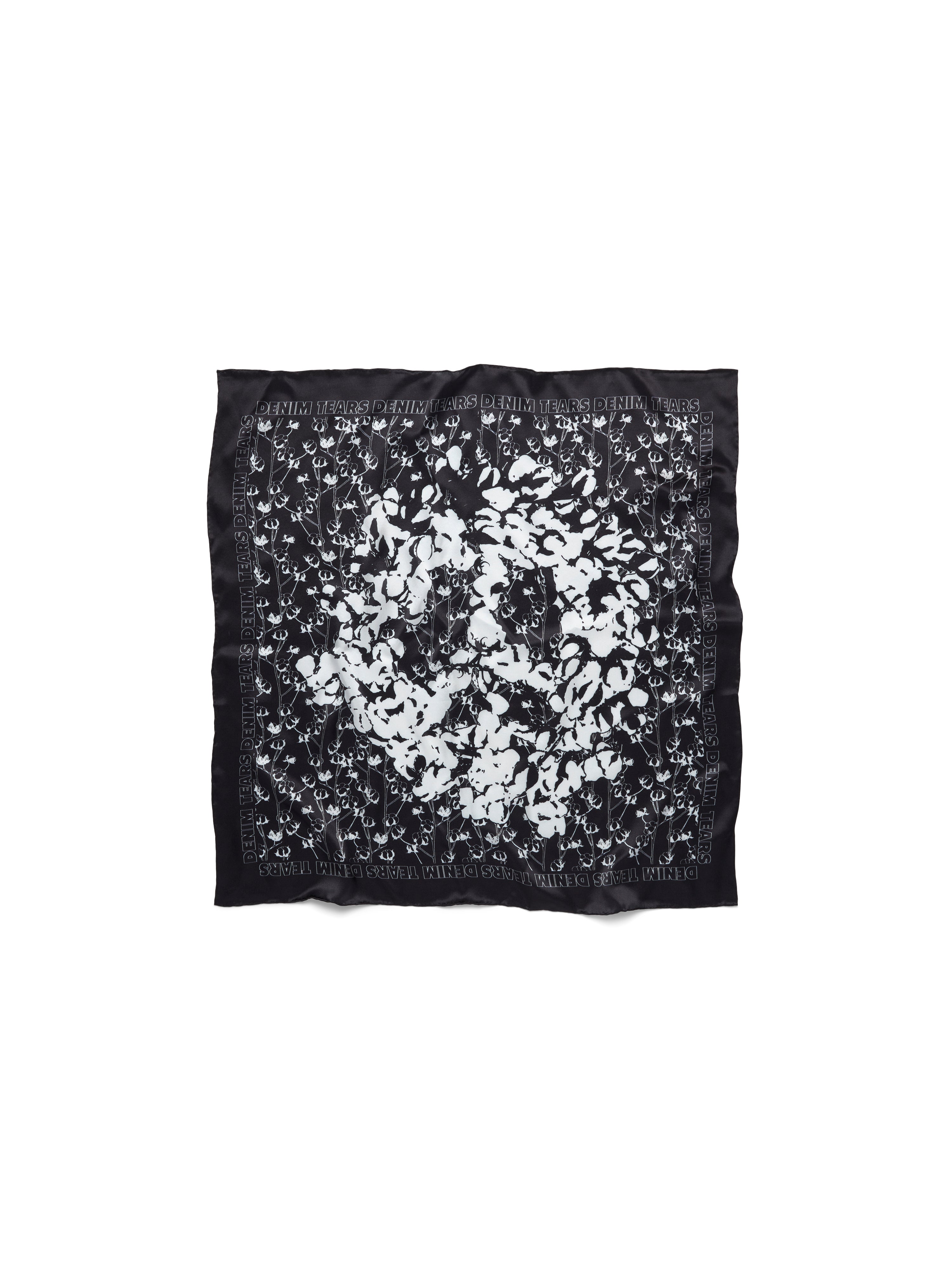 Peace Wreath Silk Scarf – DENIM TEARS