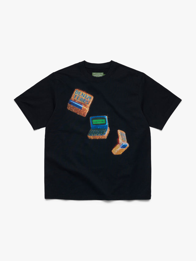 Pager Tee Black