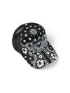Cotton Wreath Paisley ADG Stamp Cap Black