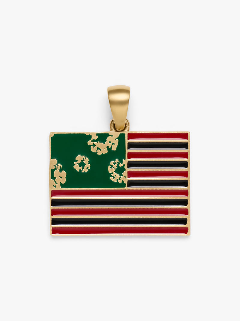 Pan African Flag Pendant