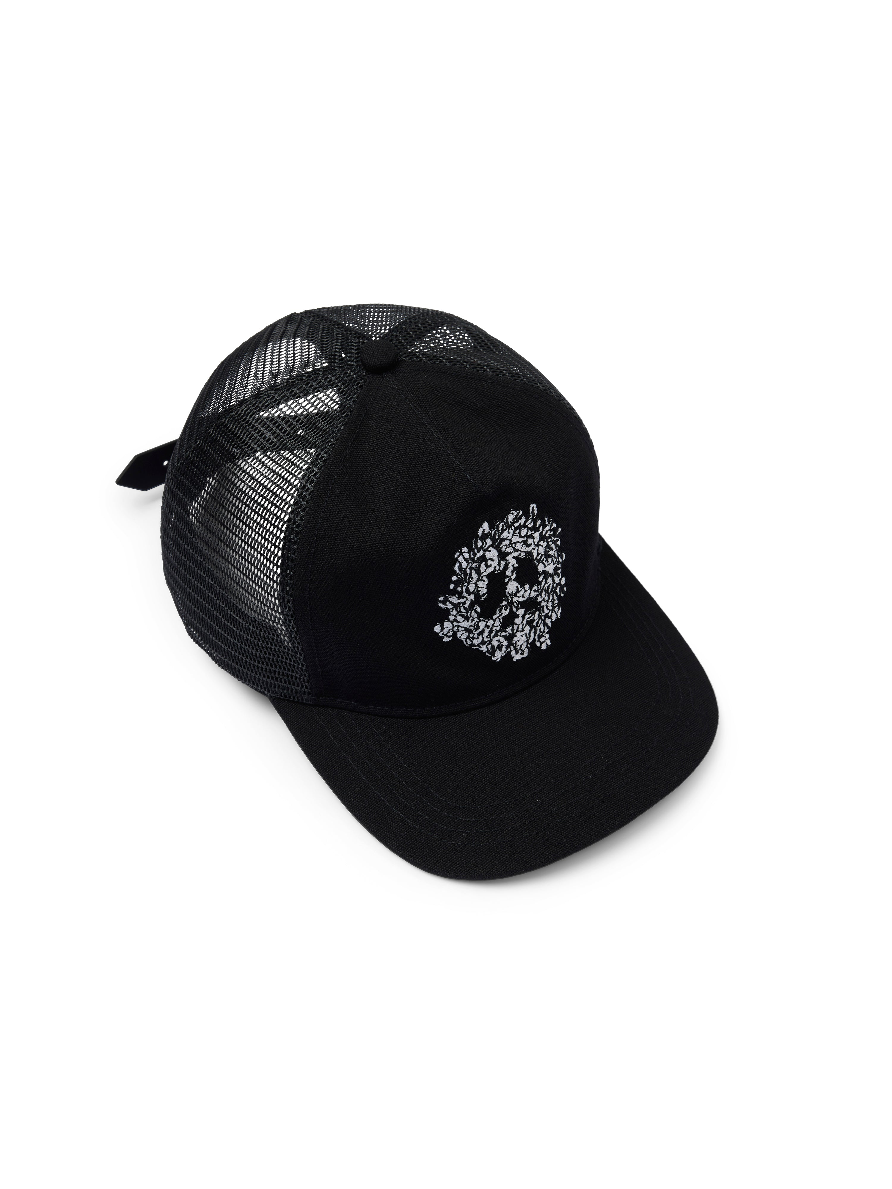 Peace Wreath Trucker Hat Black – DENIM TEARS