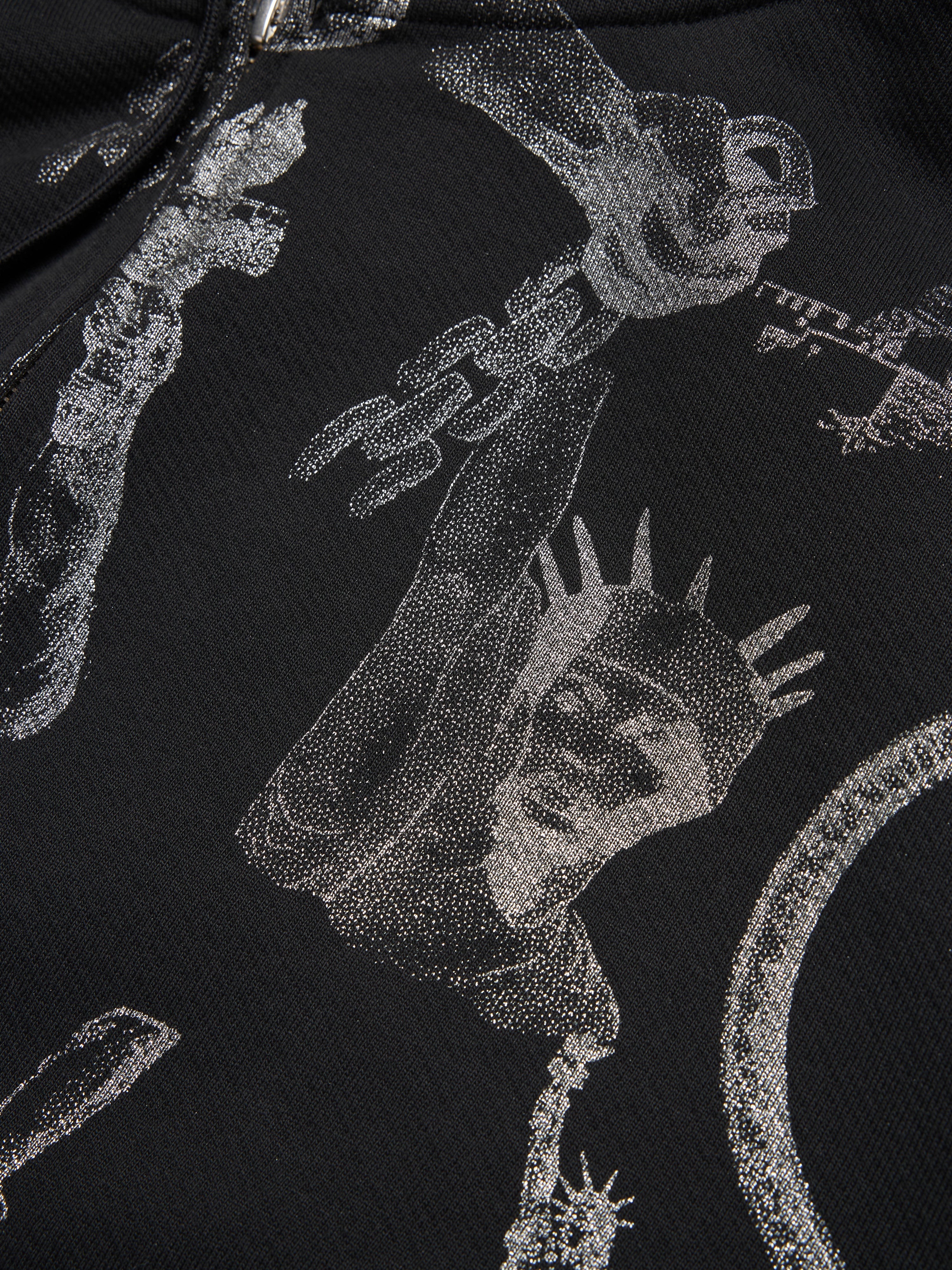 Plates Zip Hoodie – DENIM TEARS