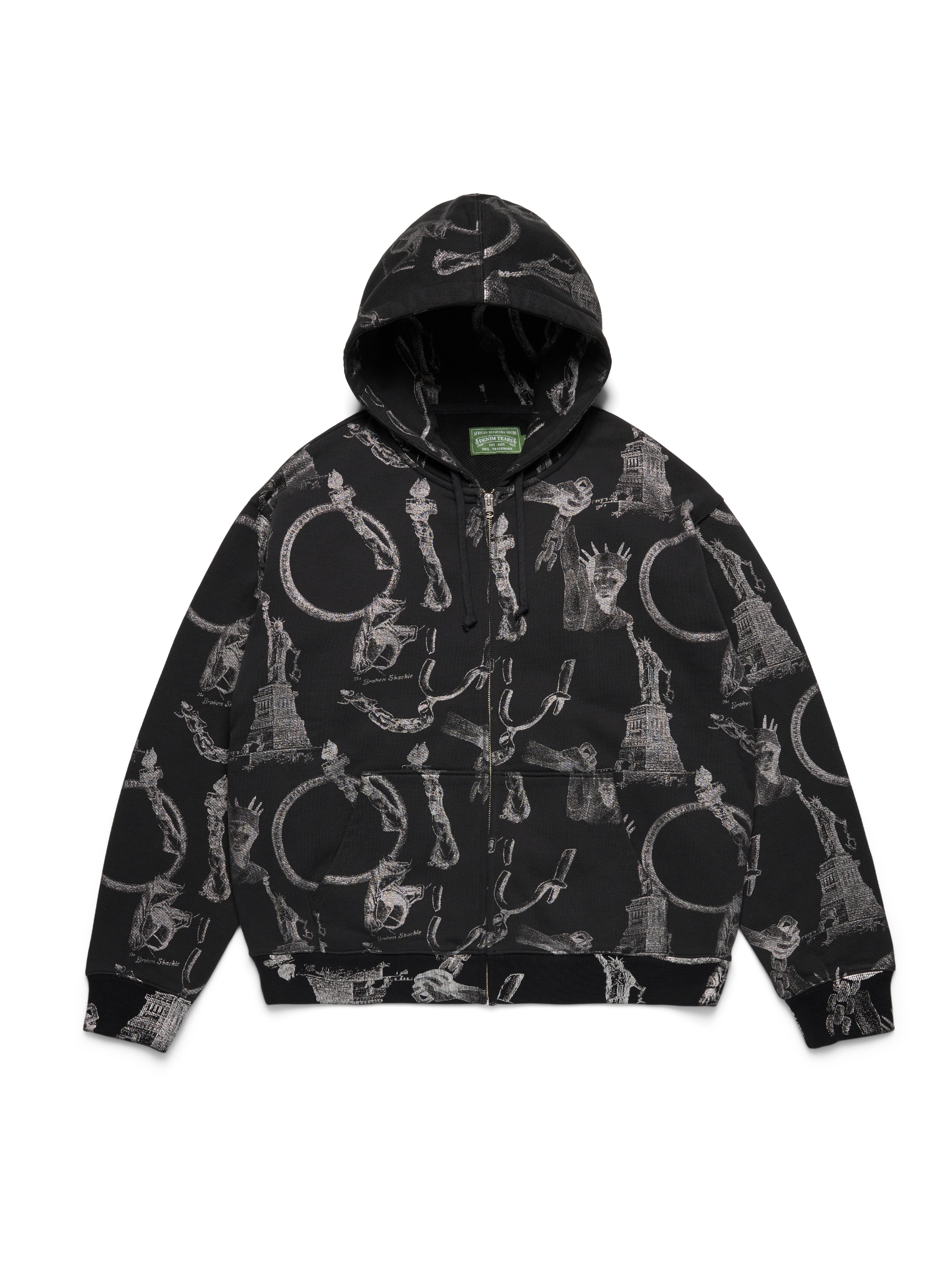 denim tears パーカー s ⚠️購入前コメント必須 Denim Tears ジップアップ パーカー | グレー | FARFETCH JP