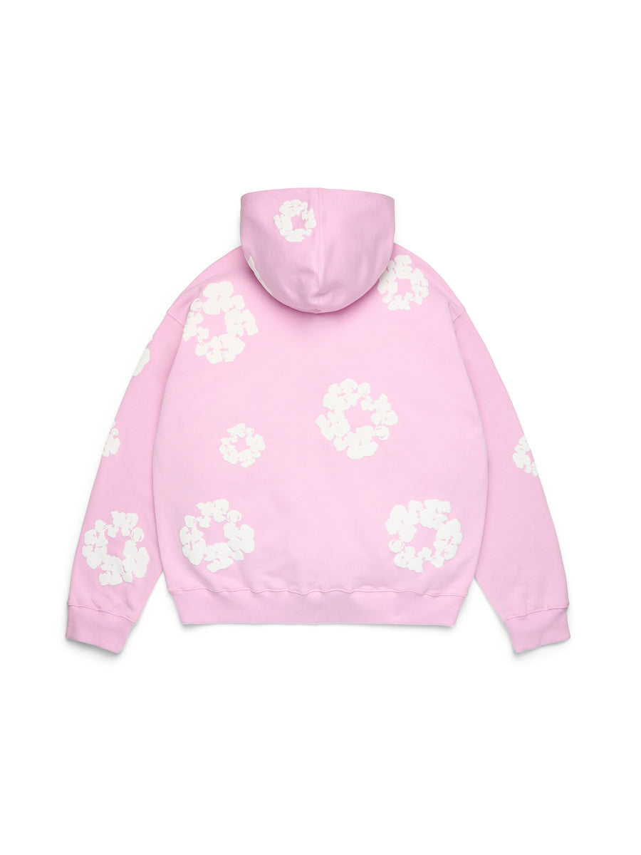 Cotton Wreath Hoodie Powder Pink – DENIM TEARS