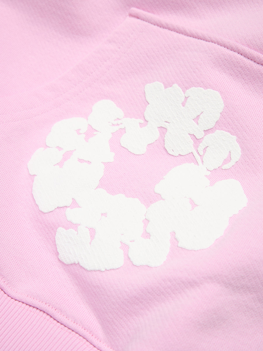 Cotton Wreath Hoodie Powder Pink – DENIM TEARS