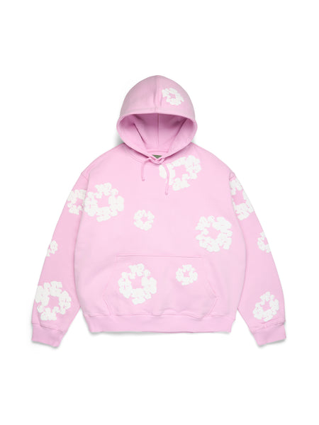 denimtears パーカー　ピンク Cotton Wreath Hoodie Powder Pink – DENIM TEARS