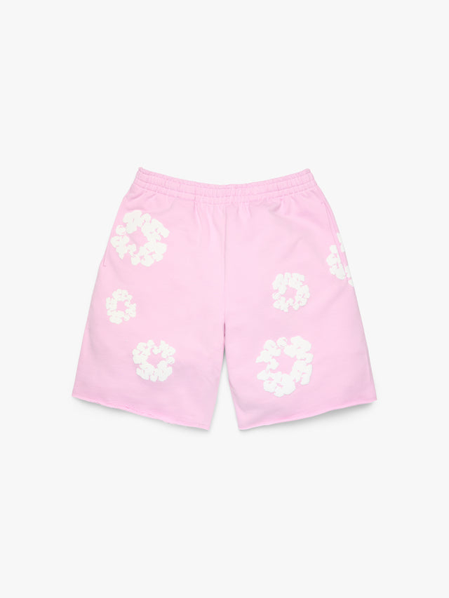 Cotton Wreath Sweatshorts Powder Pink
