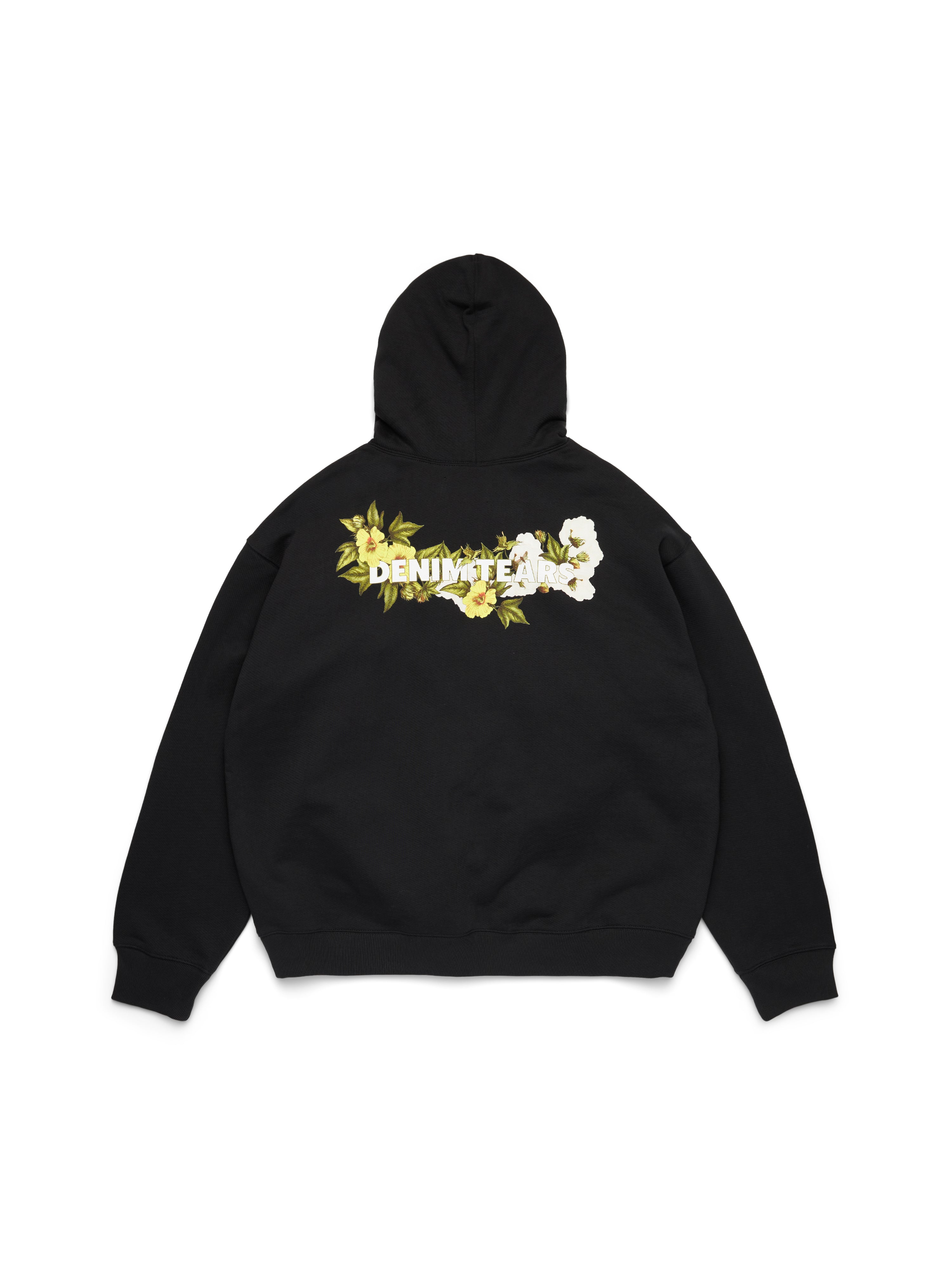 denimTears ブラックパーカー SeasonalBiblicalHoodie_Black_B