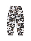 Cotton Wreath Sweatpants Snow Camo