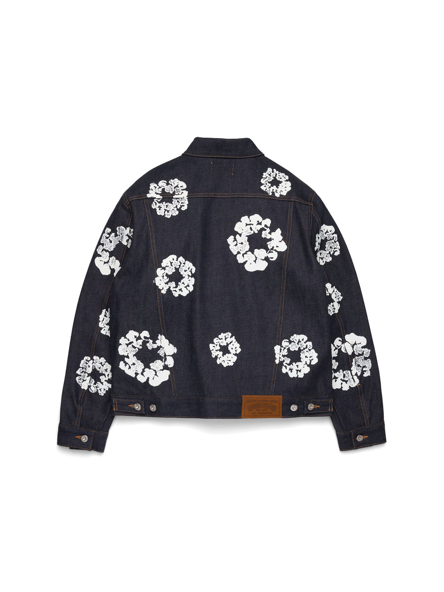 Cotton Wreath Denim Jacket Selvedge – DENIM TEARS