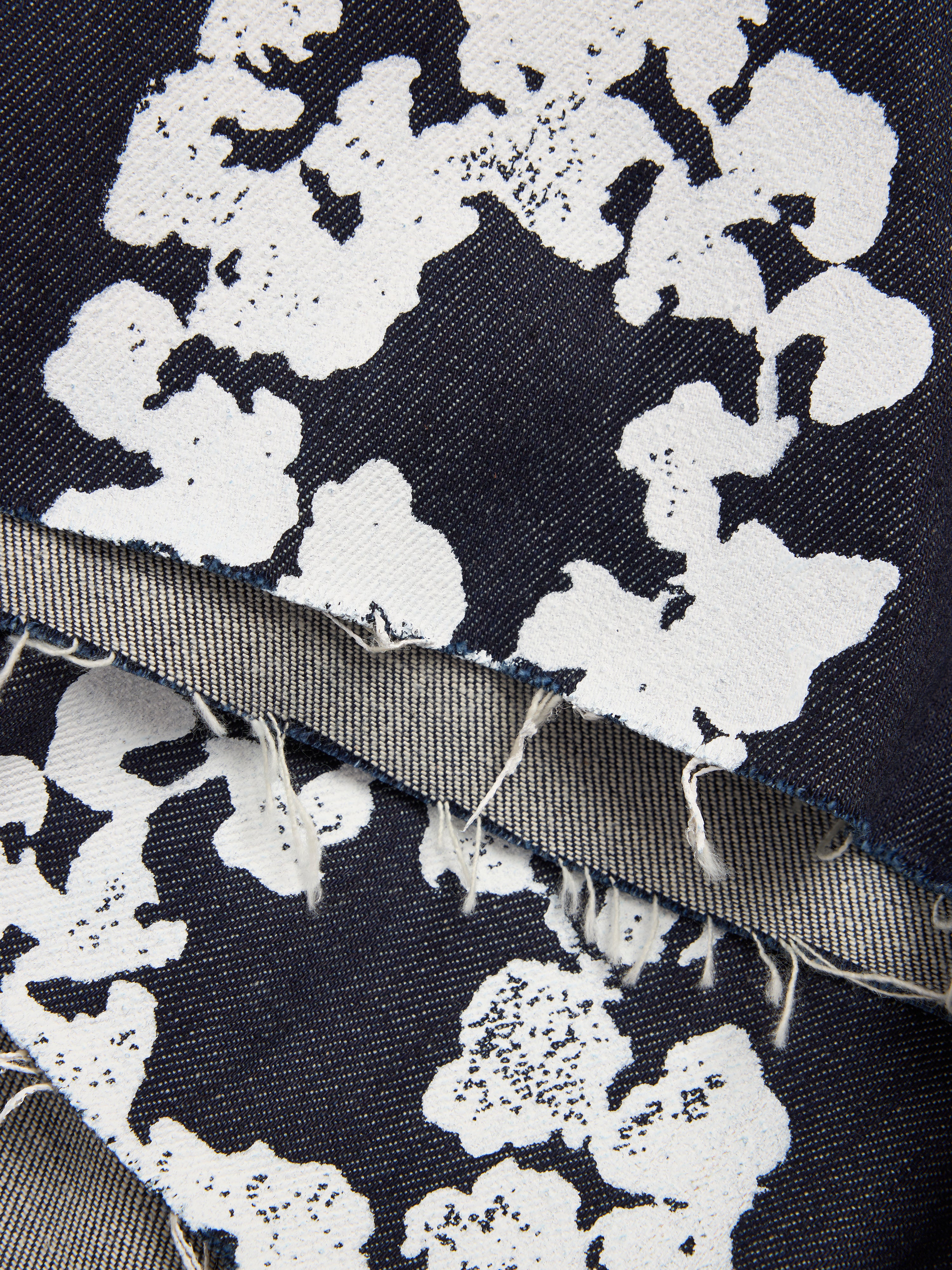 Selvedge Cotton Wreath Denim Short – DENIM TEARS