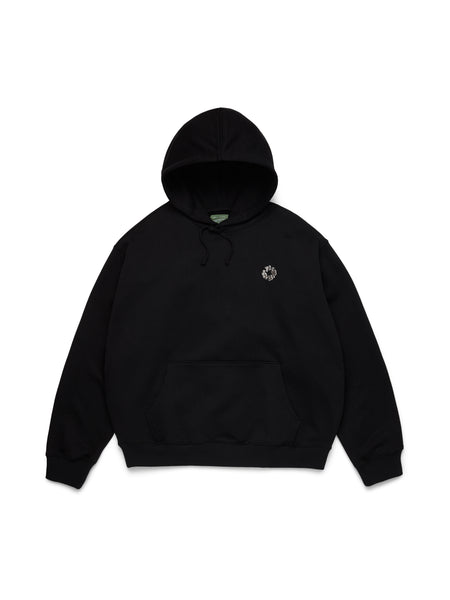 Gel Wreath Hoodie Black – DENIM TEARS