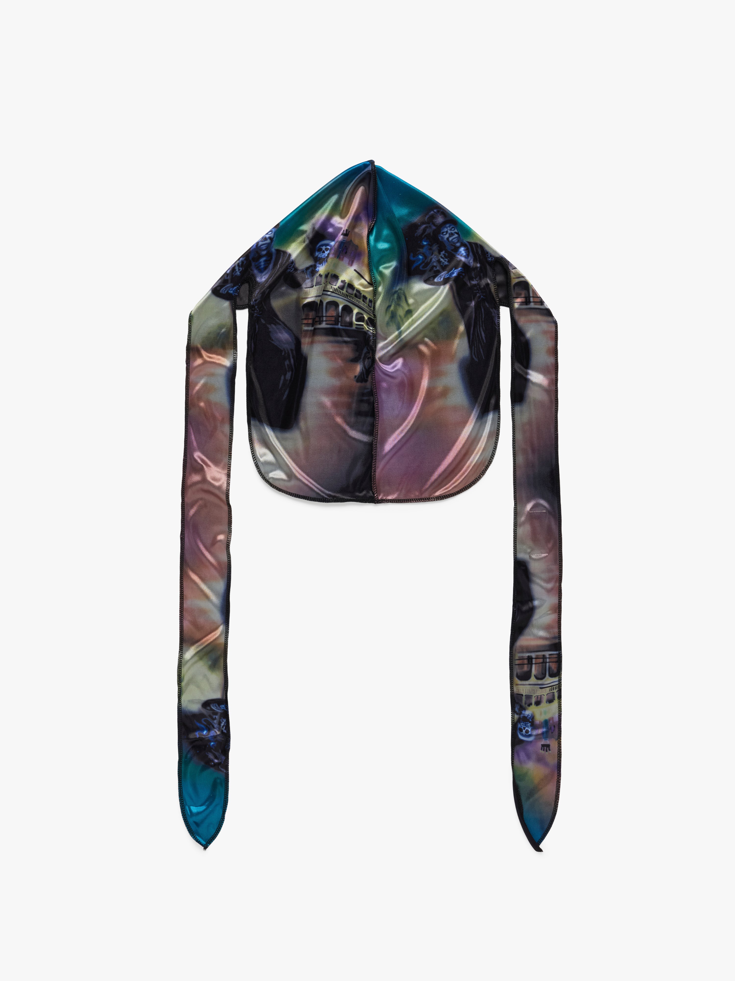 Cotton Wreath Durag Red – DENIM TEARS