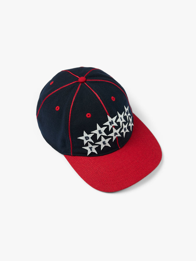 Star Logo Baseball Cap Blue/Red