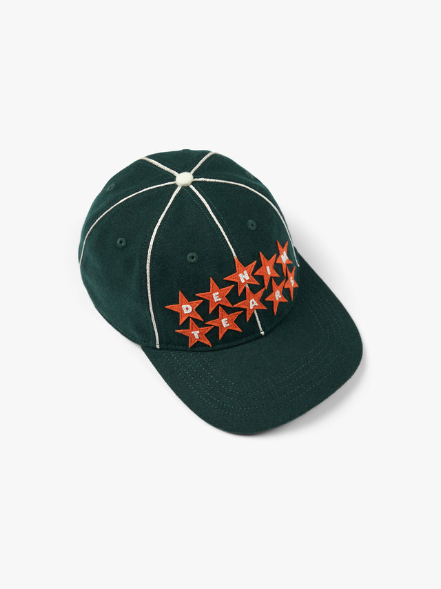 Star Logo Baseball Cap Green