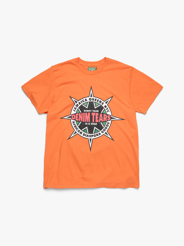 Libertas Star Star Tee Orange