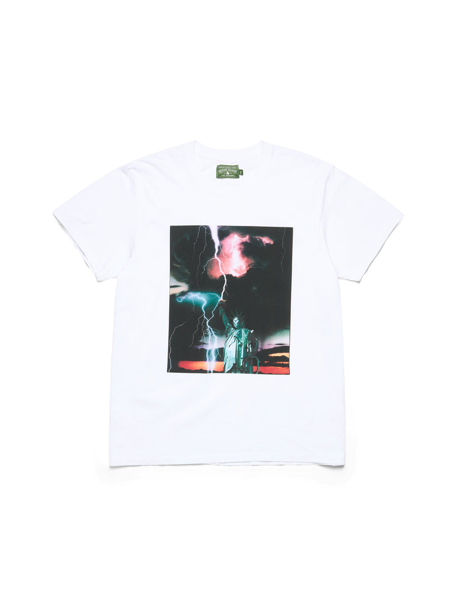 Libertas Tee White – DENIM TEARS