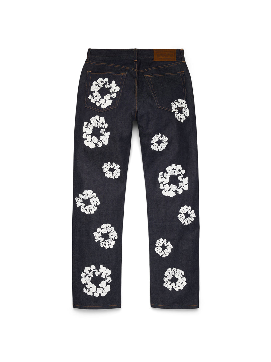 Straight Cotton Wreath Denim Pant Selvedge – DENIM TEARS