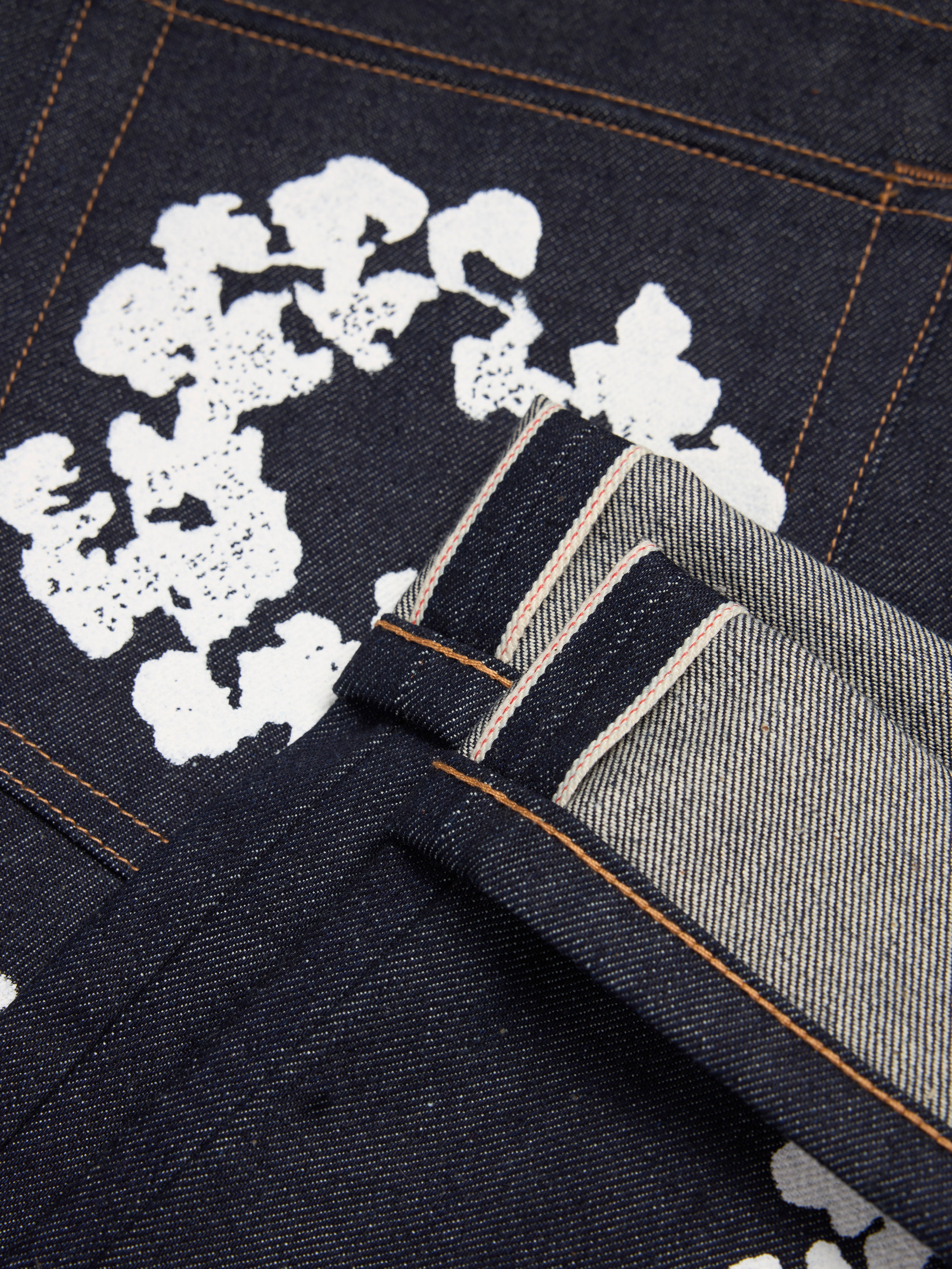Straight Cotton Wreath Denim Pant Selvedge – DENIM TEARS
